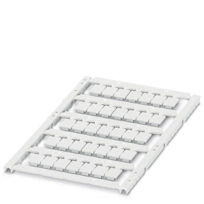 Phoenix Contact UniCard Terminal Marker; UCT6R-TM 8; for THERMOMARK PRIME/CARD; BLUEMARK CLED/LED; TOPMARK LASER; 35-Section; 8.2mm Width; White